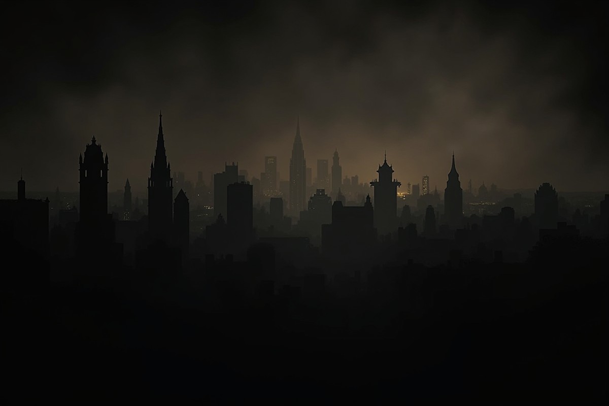 Filmplakat (Noir) — Vorlage