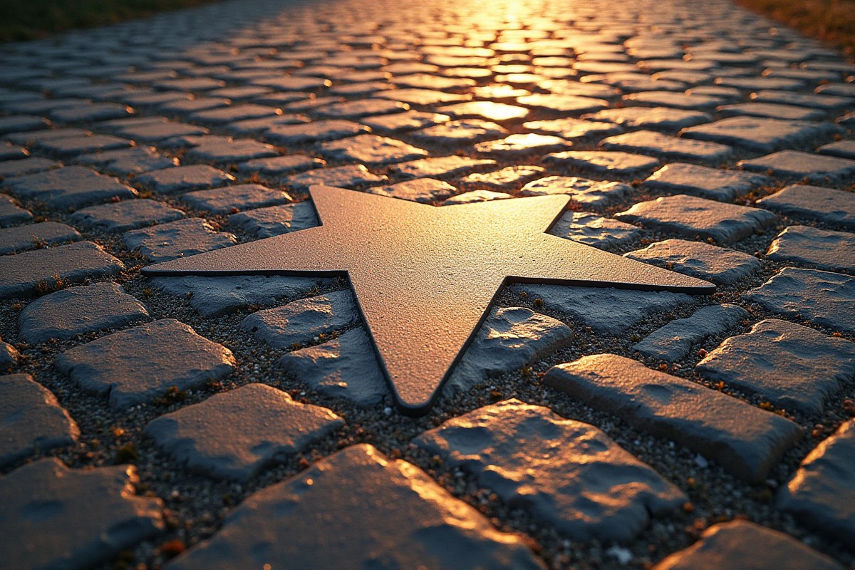 Stern auf dem Boulevard — Vorlage